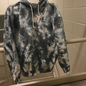 Tie die hoodie